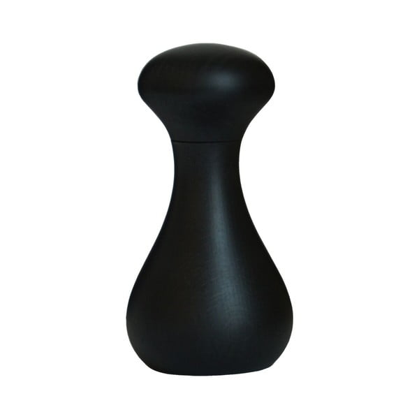 Młynek do przypraw z drewna dębowego Wireworks Grinder Black, 16 cm