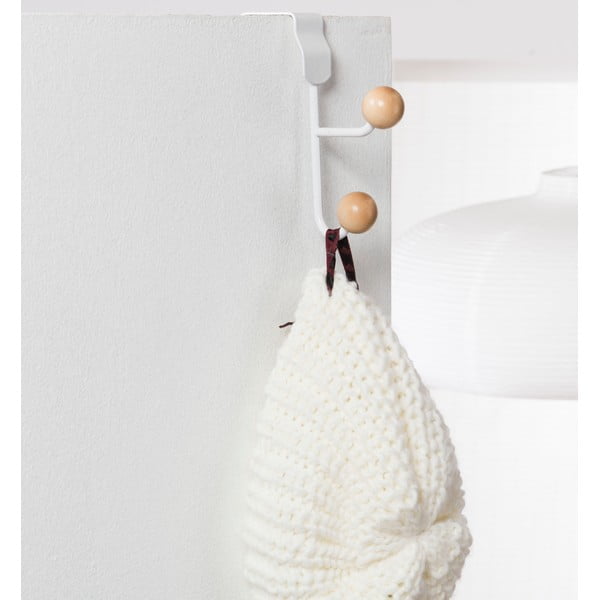 Podwójny wieszak Compactor White Woody