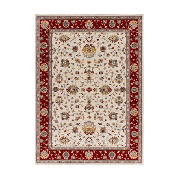 Czerwono-kremowy dywan 115x160 cm Classic – Universal