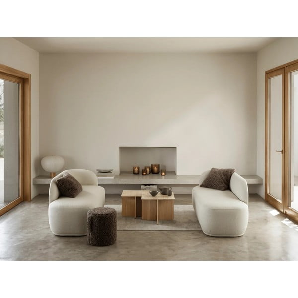 Poszewka na poduszkę z materiału bouclé 50x50 cm Teddy – Blomus-image-3