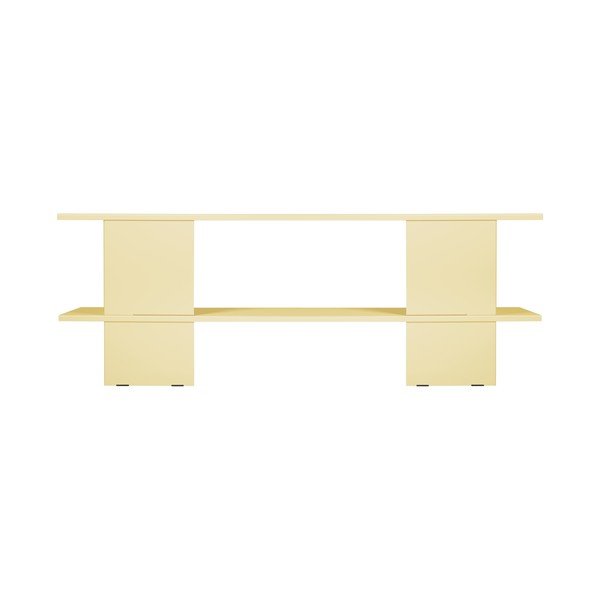 Żółty metalowy regał 160x57x37 cm Hes – noo.ma-image-3