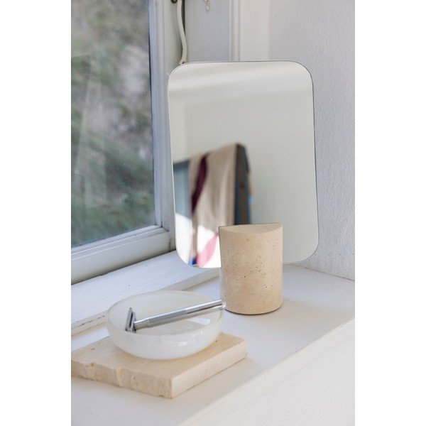Lustro kosmetyczne 18x30 cm Travertine – Mette Ditmer Denmark-image-2