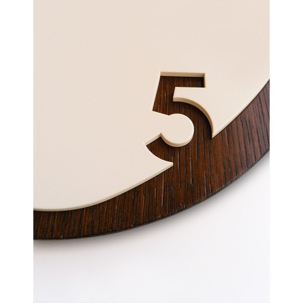 Zegar Clock25 Dark Wood-image-1