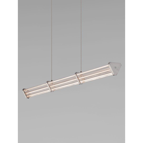 Metalowa lampa wisząca LED ze ściemniaczem w kolorze matowej czerni/w kolorze matowego srebra z kloszem ze szkła akrylowego Pheme – Nova Luce-image-3