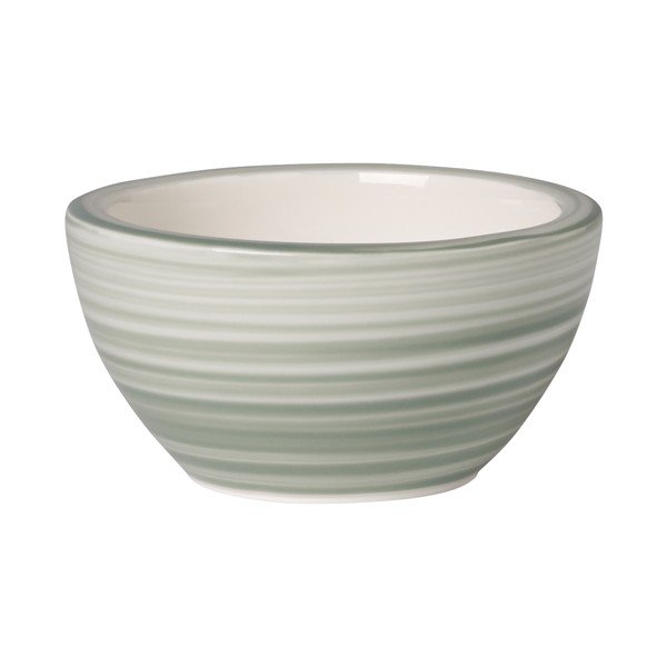 Zielono-biała porcelanowa miska na dip Villeroy & Boch Artesano Nature, 8 cm