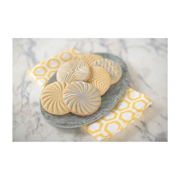 Zestaw 3 stempli do ciastek Nordic Ware Geo-image-1