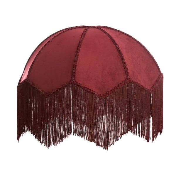 Bordowy abażur ø 45 cm Malacia – Light & Living