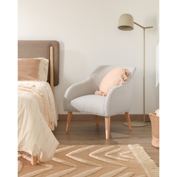 Beżowa lampa stojąca Kave Home Alish-image-1