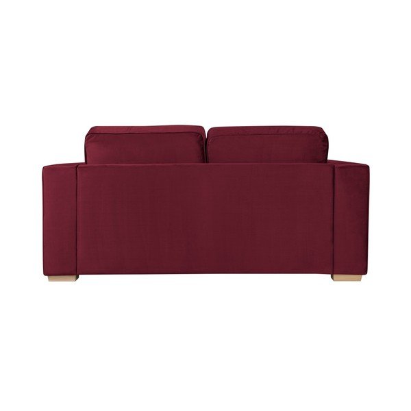 Burgundowa sofa 2-osobowa Cosmopolitan design Chicago-image-3