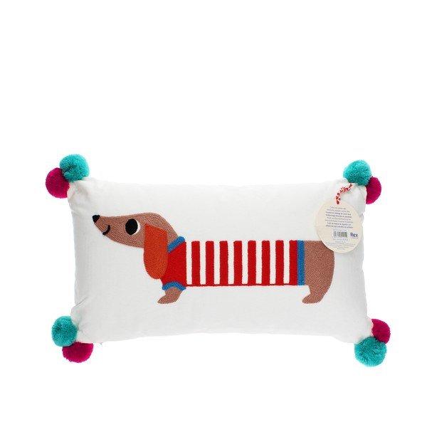 Poduszka dziecięca z mieszanki bawełny 50x33 cm Sausage Dog – Rex London-image-4