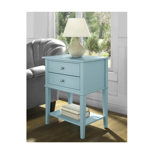 Jasnoniebieska szafka nocna Franklin – Støraa-image-1