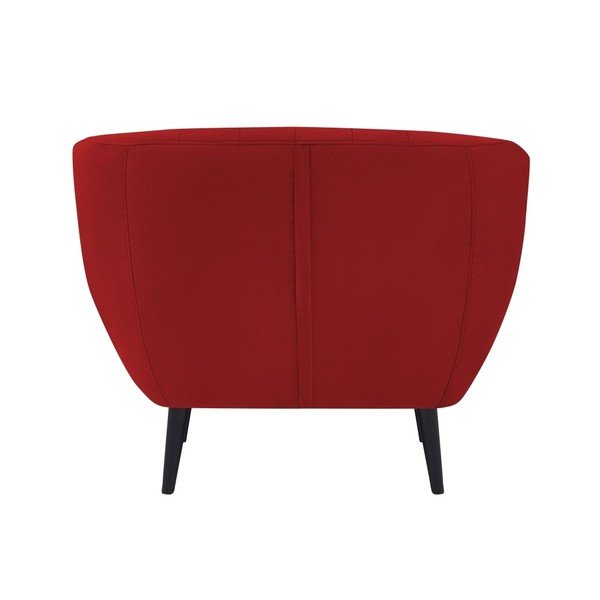 Czerwony aksamitny fotel Mazzini Sofas Toscane-image-4