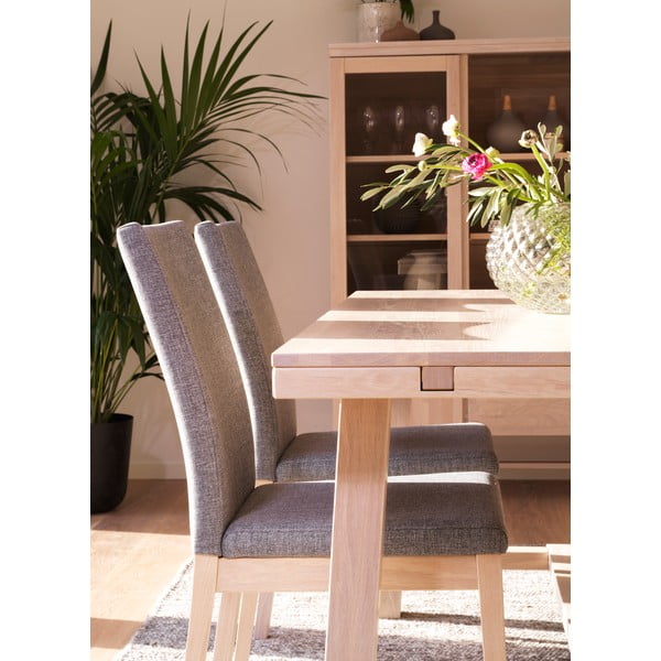 Matowy lakierowany stół dębowy do jadalni Rowico Brooklyn, 170 x 95 cm-image-3