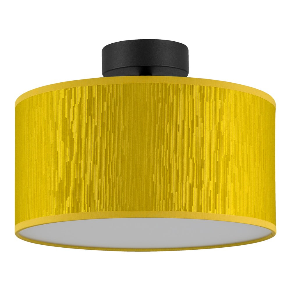 Żółta lampa sufitowa Bulb Attack Doce M, ⌀ 30 cm