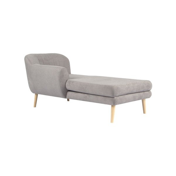 Jasnoszary szezlong Mazzini Sofas Sardaigne-image-3