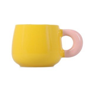 Żółty kubek new bone china 470 ml Coco – ONA