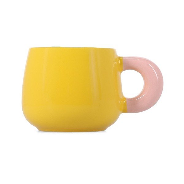 Żółty kubek new bone china 470 ml Coco – ONA