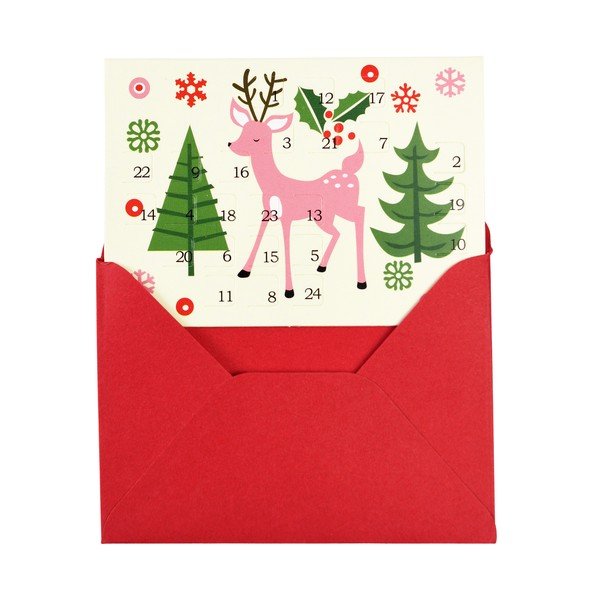 Kartka świąteczna z motywem kalendarza adwentowego – Rex London-image-3