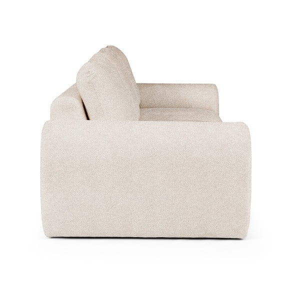 Kremowa sofa z materiału bouclé 287 cm Mirel – Rodier-image-3