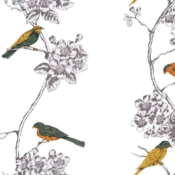 Poszwa bawełniana na kołdrę Happy Friday Spring Bird, 140x200 cm-image-1