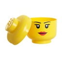 Pojemnik w kształcie głowy LEGO® Girl, Ø 24,2 cm