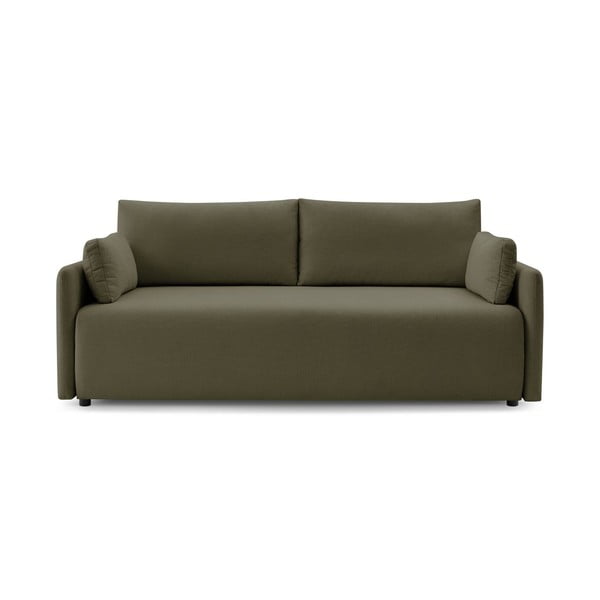Zielona rozkładana sofa 211 cm Marcel – Bobochic Paris