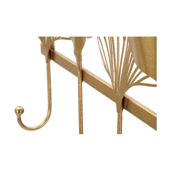 Metalowy wieszak ścienny w kolorze złotym Leaves – Mauro Ferretti-image-3