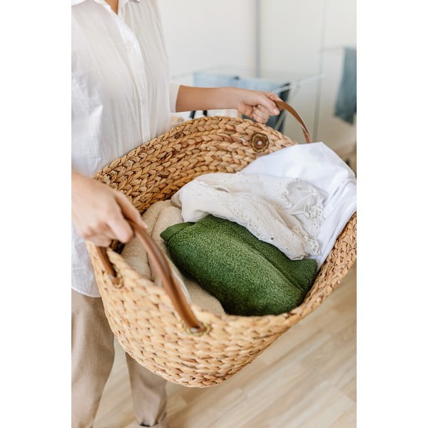 Naturalny kosz na pranie z trawy morskiej 100 l Belize – Compactor-image-1