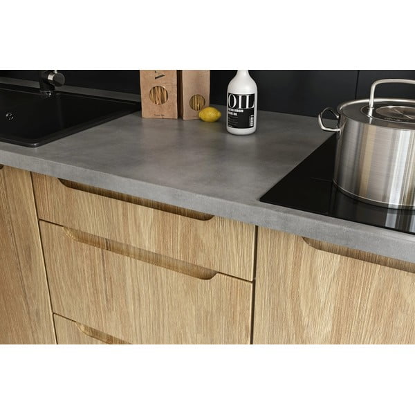 Kuchnia w kształcie L z blatem (bez usługi montażu) 180–300 cm Nico – STOLKAR-image-1