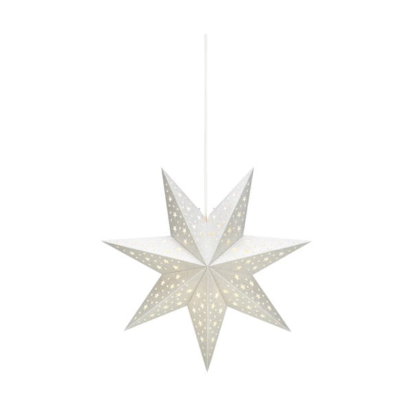 Dekoracja świetlna w kolorze srebra ze świątecznym motywem ø 45 cm Solvalla – Markslöjd