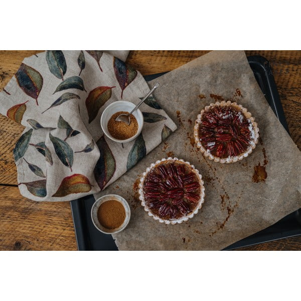 Lniana mata stołowa 35x45 cm Golden Fall – Linen Tales-image-3