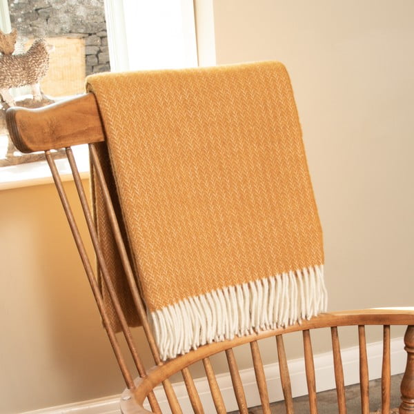 Wełniany koc 140x200 cm – Native Natural-image-1