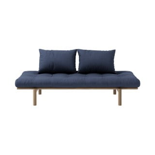 Niebieska rozkładana sofa 200 cm Pace – Karup Design