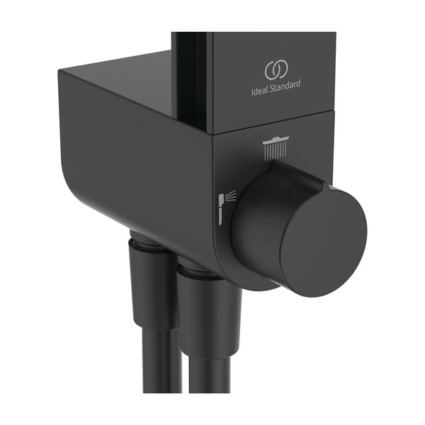 Metalowy zestaw prysznicowy w kolorze matowej czerni 110 cm ALU+ – Ideal Standard-image-2