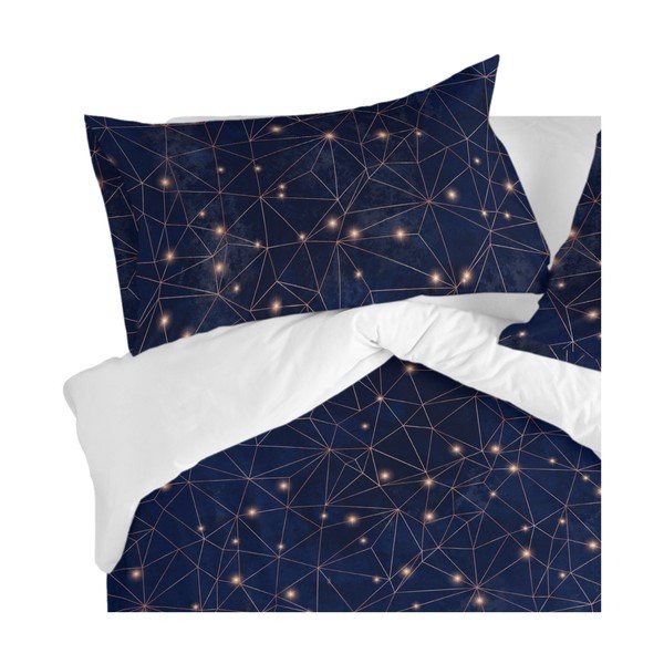 Zestaw 2 bawełnianych poszewek na poduszki Blanc Deep Blue, 50x75 cm-image-2