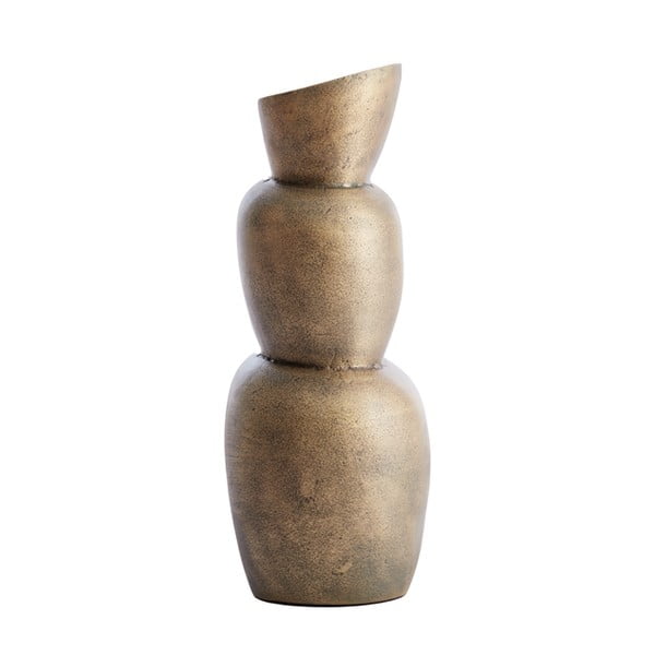 Metalowy wazon w kolorze brązu Malili – Light & Living