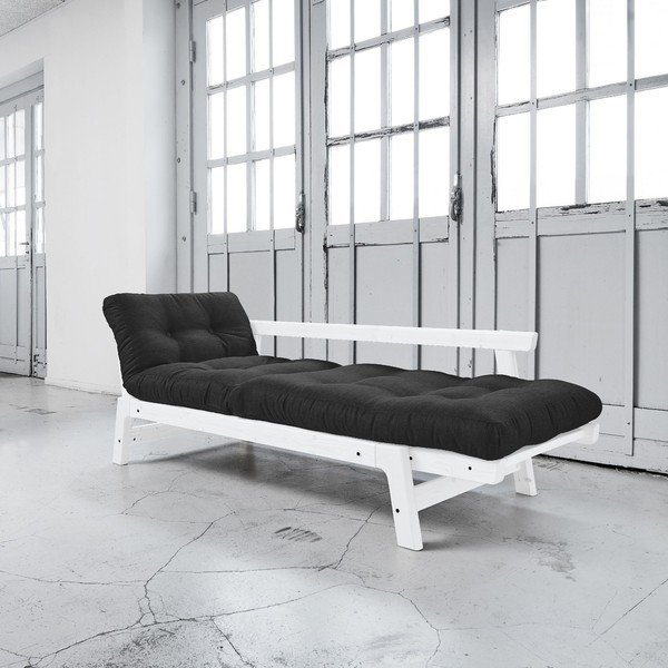 Sofa rozkładana Karup Step White/Dark-image-2