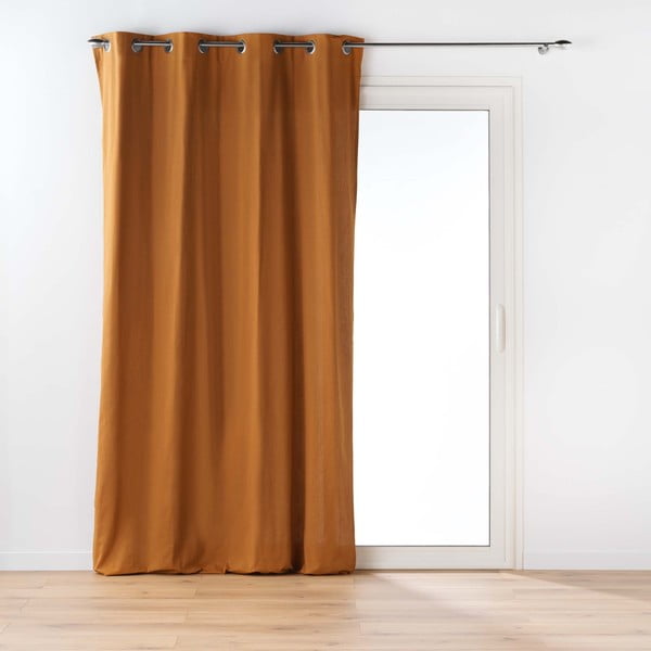 Brązowa zasłona 135x260 cm Twily – douceur d'intérieur
