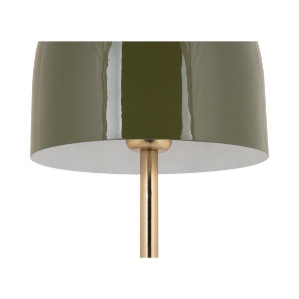 Lampa stołowa w kolorze khaki z metalowym kloszem (wysokość 50 cm) Manta – Leitmotiv-image-2