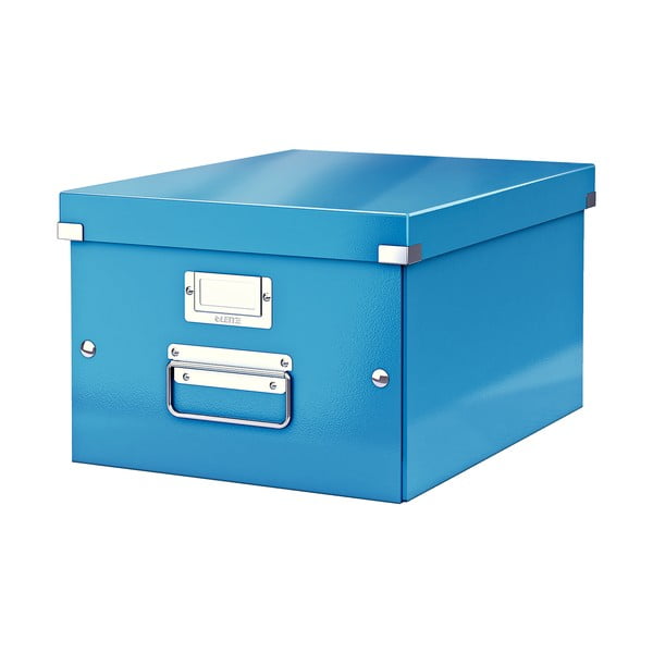 Niebieskie pudełko do przechowywania Click&Store – Leitz