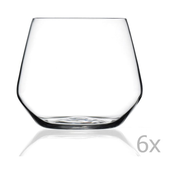 Szklanki do whiskey zestaw 6 szt. 547 ml – RCR Cristalleria Italiana-image-1