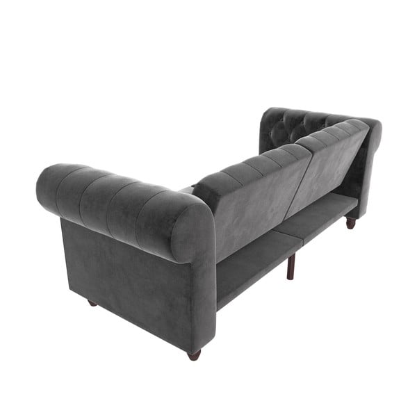 Szara sofa rozkładana 227 cm Felix – Støraa-image-3