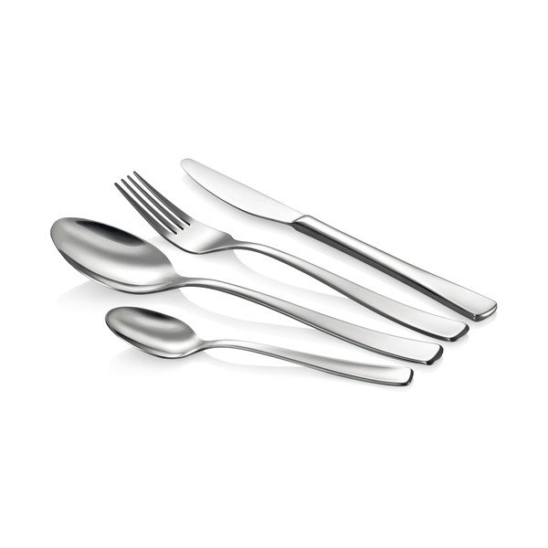 Sztućce ze stali nierdzewnej w kolorze srebra Clara – Tescoma-image-1