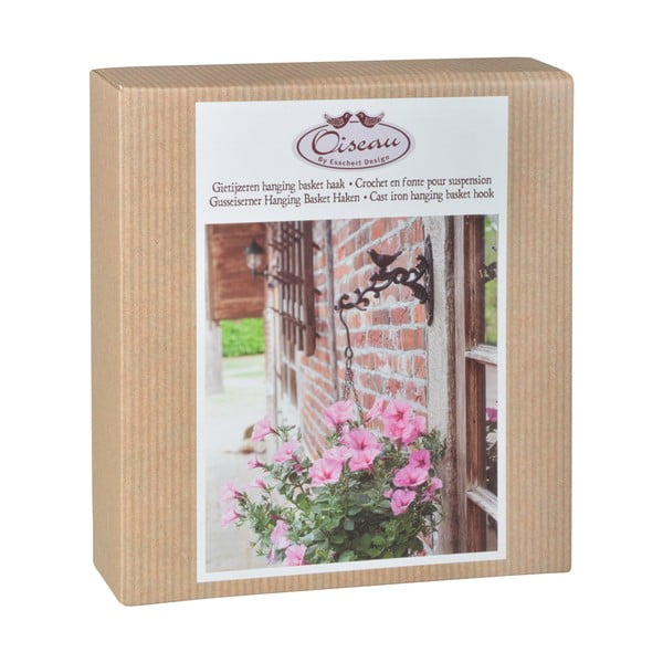 Metalowy wieszak na doniczkę – Esschert Design-image-2