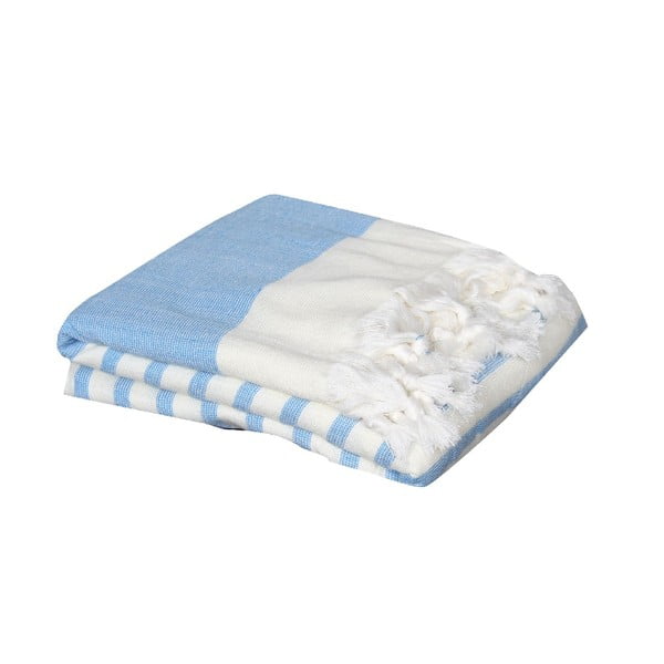 Ręcznik hammam Terry Blue, 95x170 cm