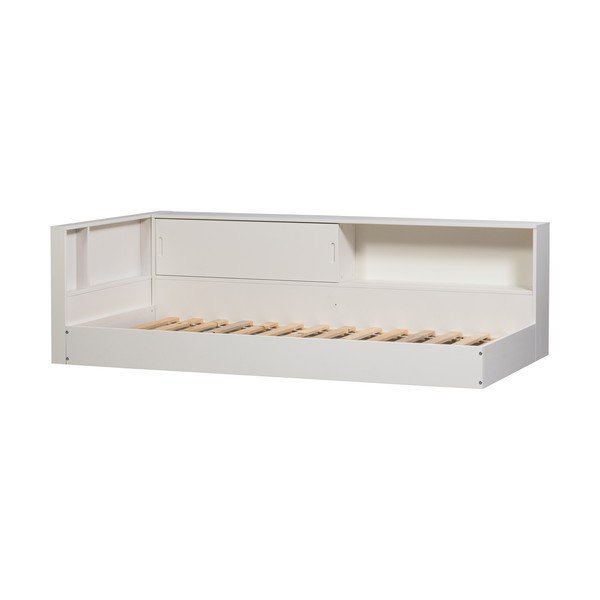 Białe łóżko jednoosobowe z litego drewna sosnowego bez stelaża 90x200 cm Carter – WOOOD-image-2