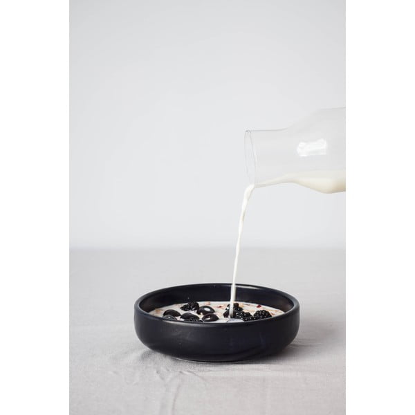 Czarna kamionkowa miska ÅOOMI Luna, ø 16 cm-image-3