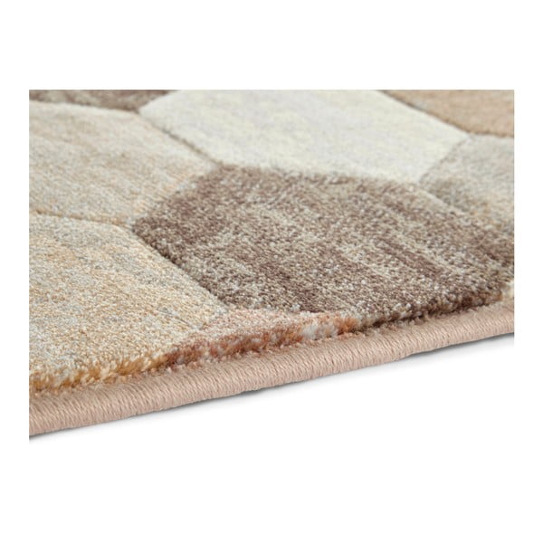 Brązowo-kremowy dywan Elle Decoration Arty Manosque, 80x150 cm-image-4