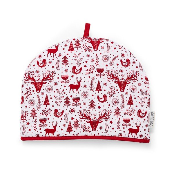 Świąteczny bawełniany ocieplacz na dzbanek Cooksmart ® A Nordic Christmas-image-1