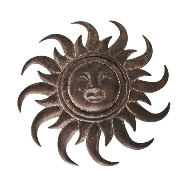 Metalowa dekoracja wisząca Dakls Sun, ⌀ 50 cm